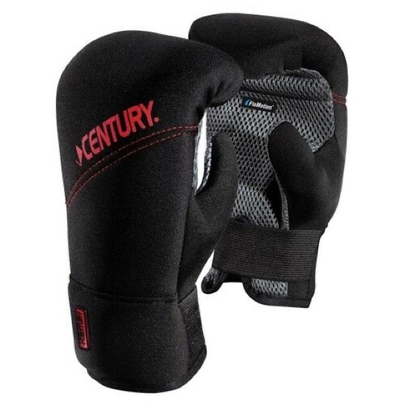 {Century} Neoprene Boxing Bag Gloves w/ Training Mitts - Picture 1 of 12